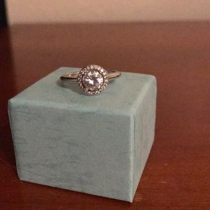 CZ Sterling Silver Ring